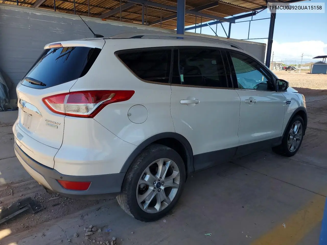 2016 Ford Escape Titanium VIN: 1FMCU0J92GUA15158 Lot: 62114026
