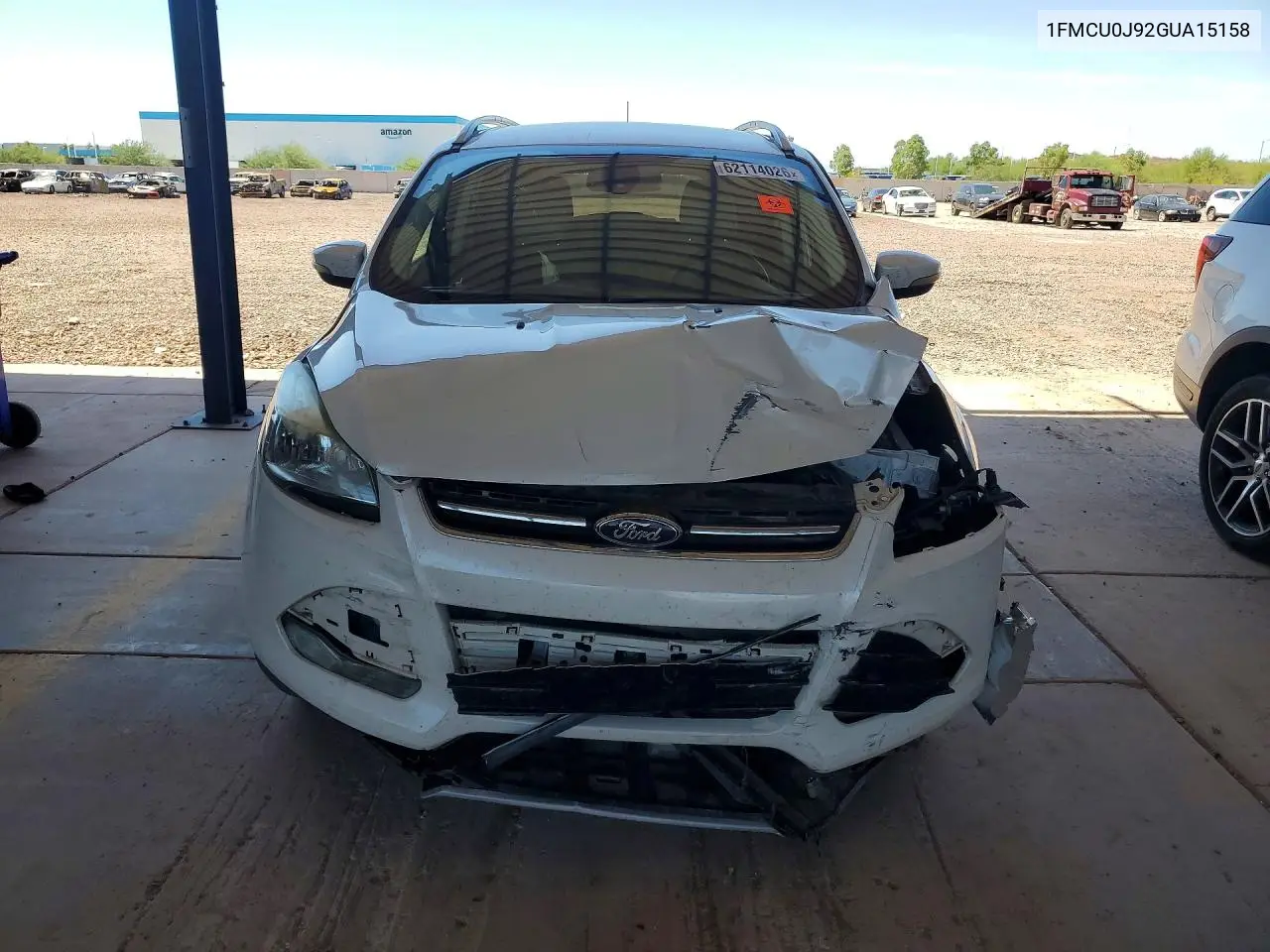 2016 Ford Escape Titanium VIN: 1FMCU0J92GUA15158 Lot: 62114026