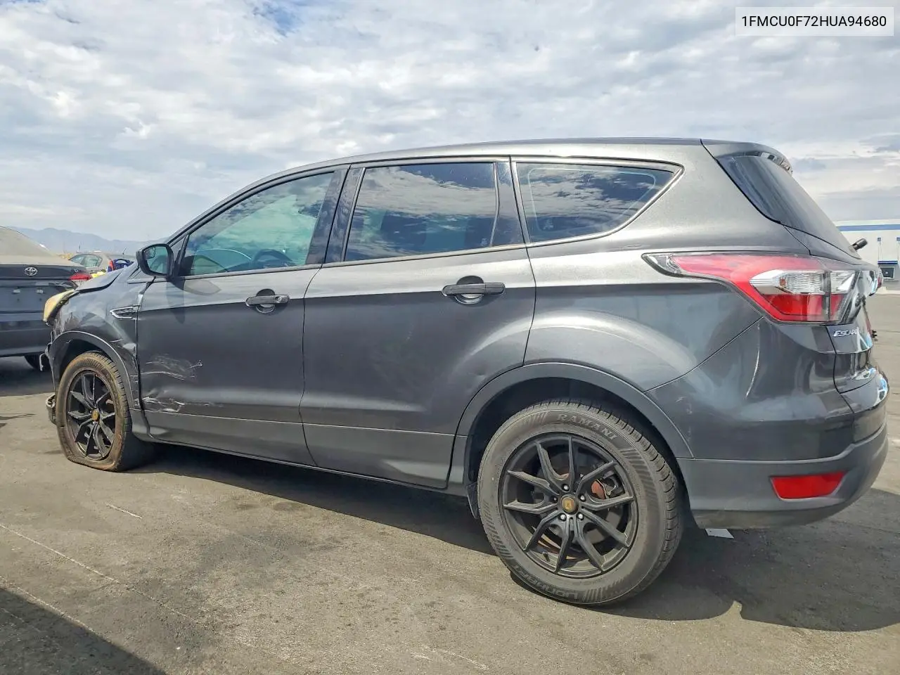 2017 Ford Escape S VIN: 1FMCU0F72HUA94680 Lot: 60800416
