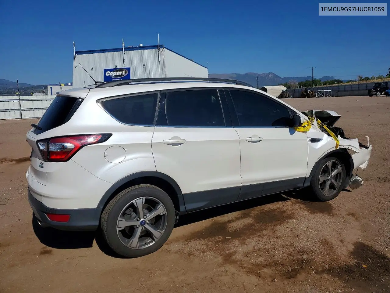 2017 Ford Escape VIN: 1FMCU9G97HUC81059 Lot: 60870986