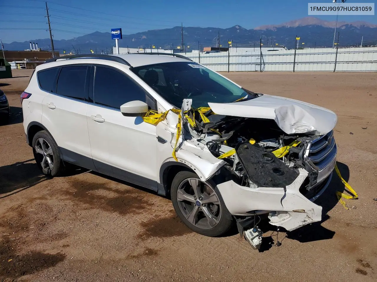 2017 Ford Escape VIN: 1FMCU9G97HUC81059 Lot: 60870986