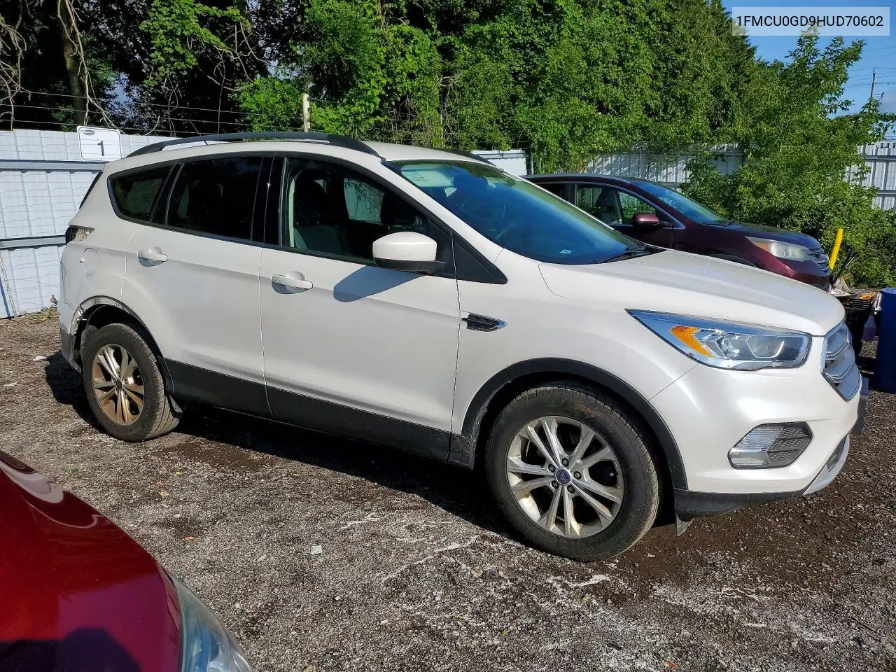 2017 Ford Escape Se VIN: 1FMCU0GD9HUD70602 Lot: 61301036