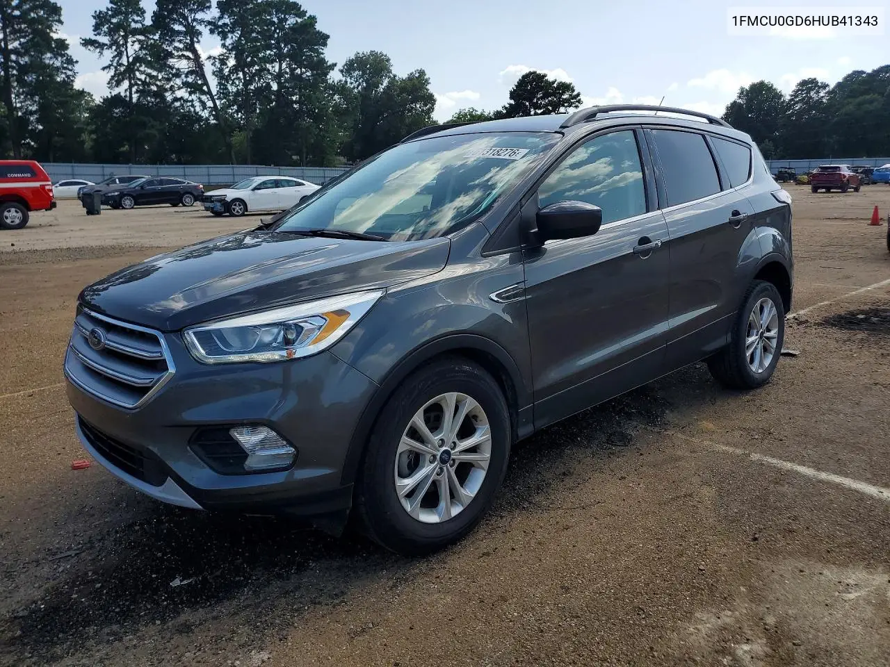 2017 Ford Escape Se VIN: 1FMCU0GD6HUB41343 Lot: 61318276