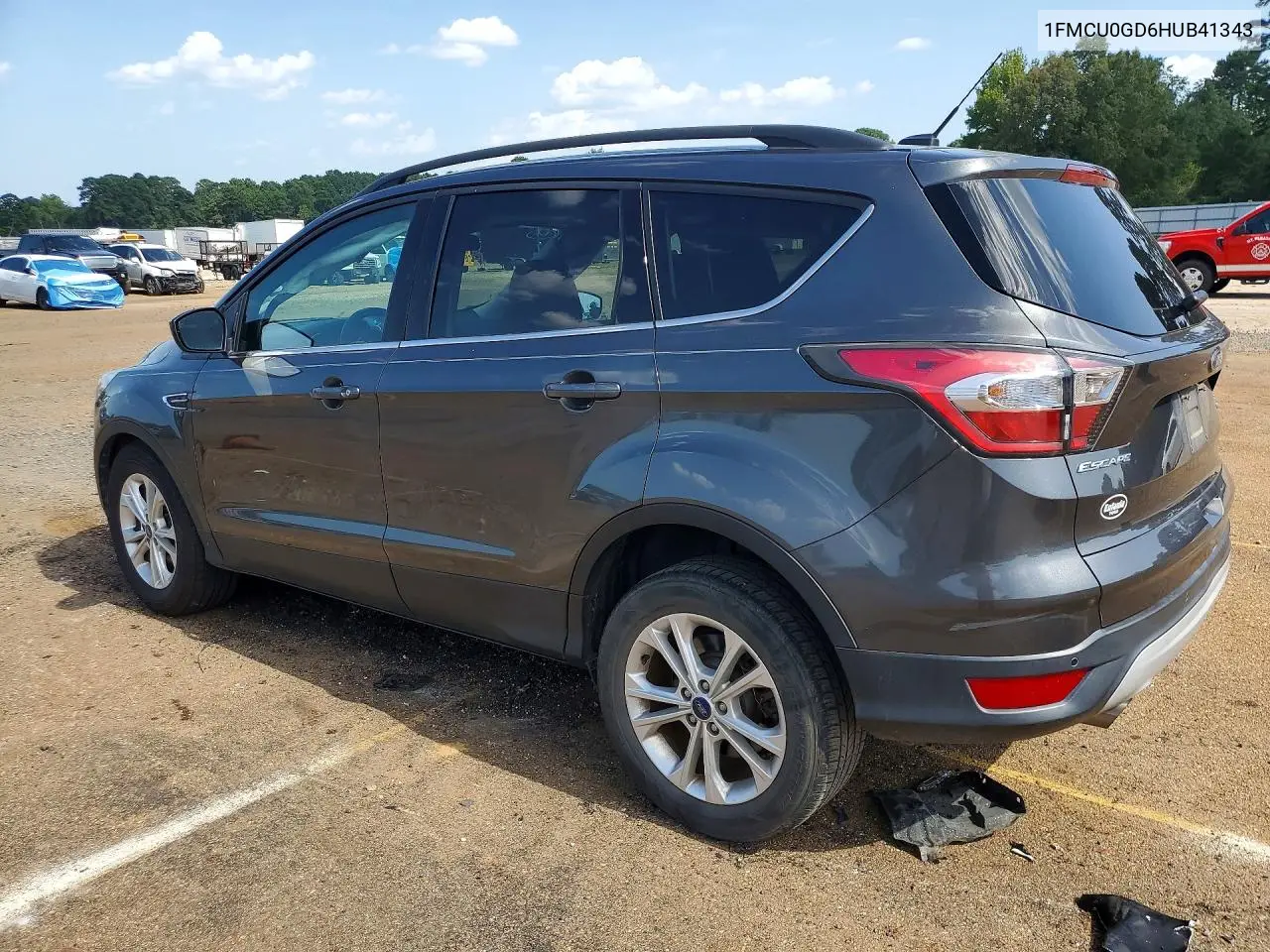 2017 Ford Escape Se VIN: 1FMCU0GD6HUB41343 Lot: 61318276