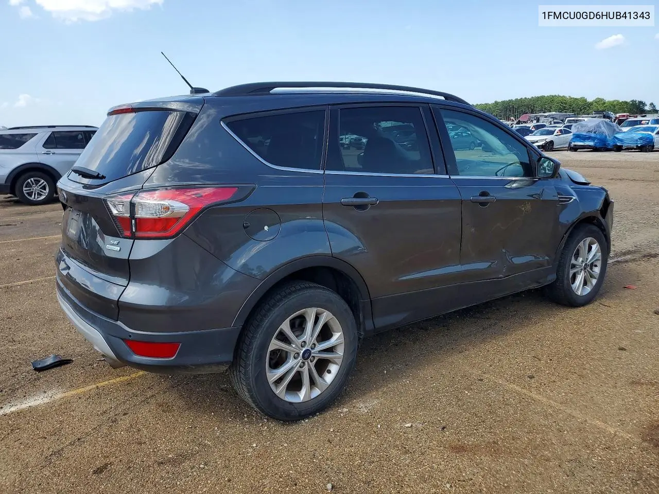 2017 Ford Escape Se VIN: 1FMCU0GD6HUB41343 Lot: 61318276