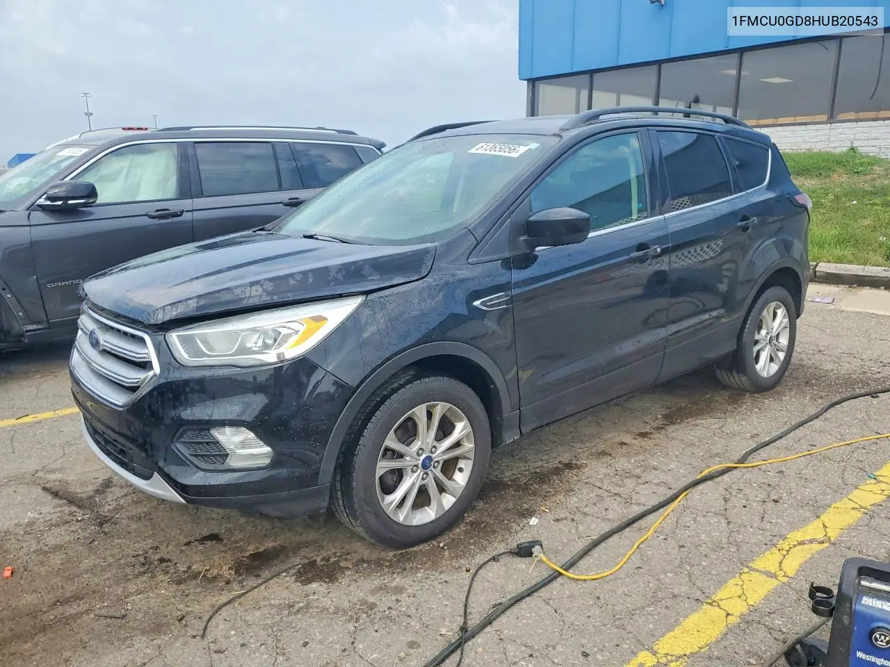 2017 Ford Escape Se VIN: 1FMCU0GD8HUB20543 Lot: 61365056