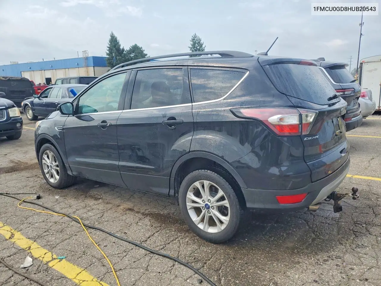 2017 Ford Escape Se VIN: 1FMCU0GD8HUB20543 Lot: 61365056