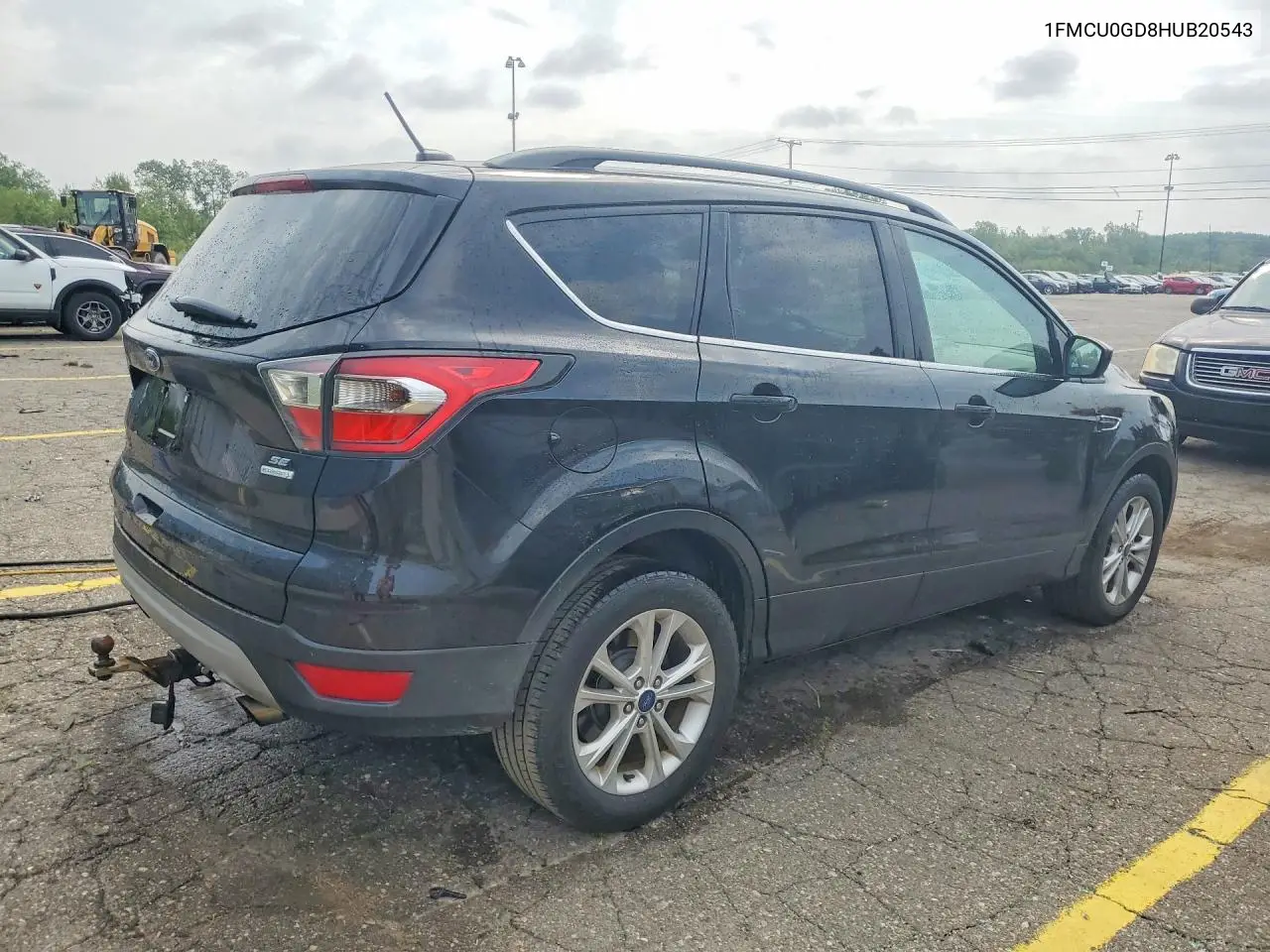 2017 Ford Escape Se VIN: 1FMCU0GD8HUB20543 Lot: 61365056