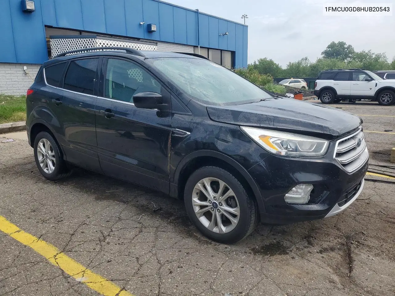 2017 Ford Escape Se VIN: 1FMCU0GD8HUB20543 Lot: 61365056