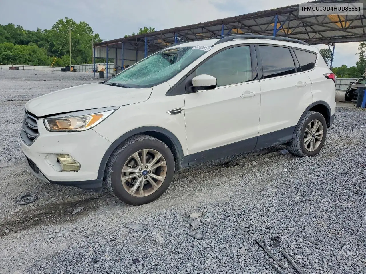 2017 Ford Escape Se VIN: 1FMCU0GD4HUD85881 Lot: 61708666