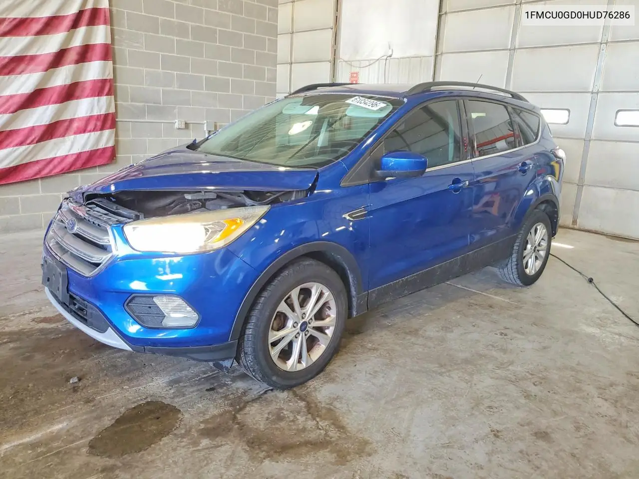 1FMCU0GD0HUD76286 2017 Ford Escape Se