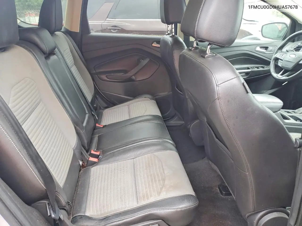 2017 Ford Escape VIN: 1FMCU0GD0HUA57678 Lot: 61915336