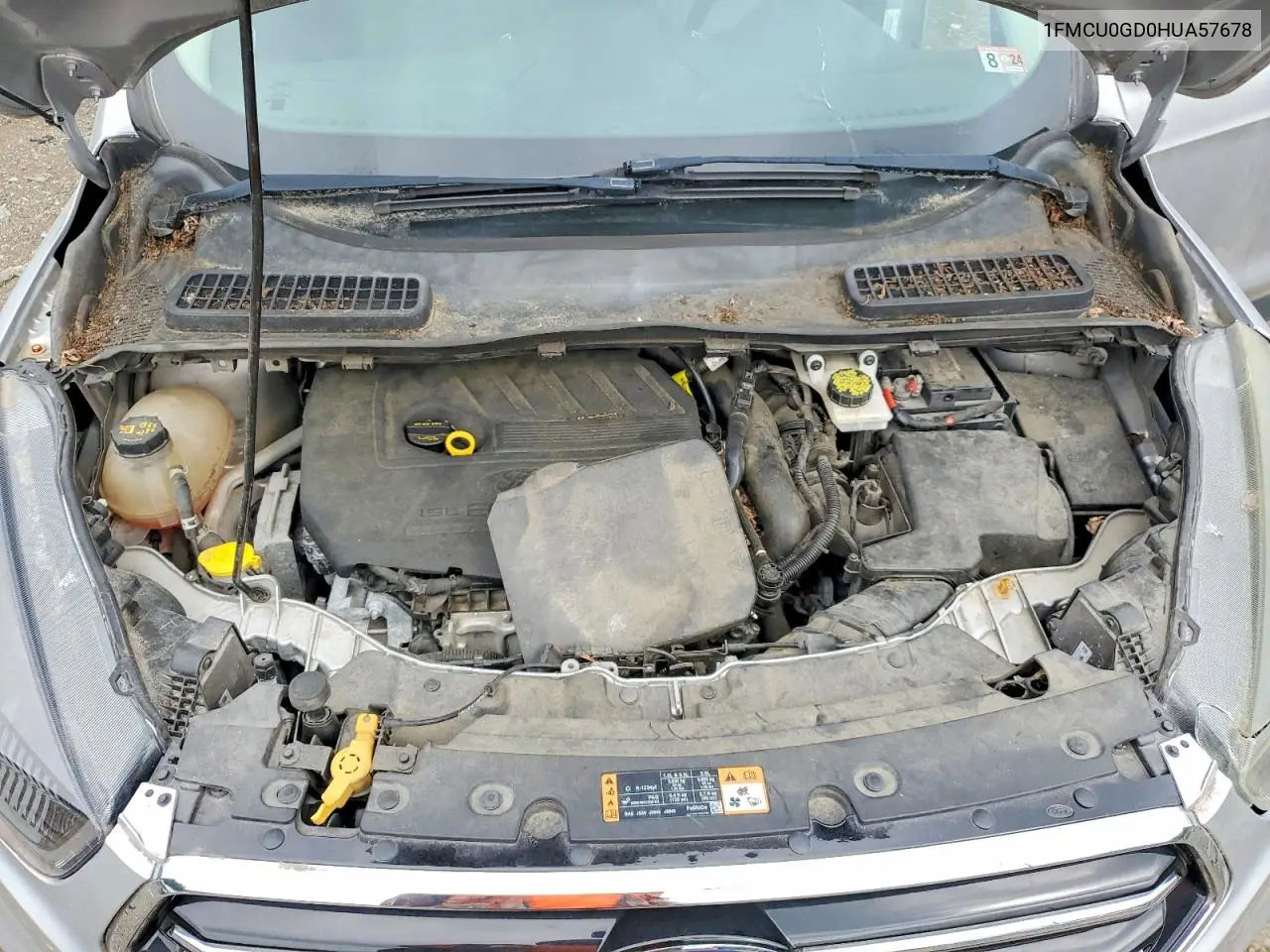 2017 Ford Escape VIN: 1FMCU0GD0HUA57678 Lot: 61915336