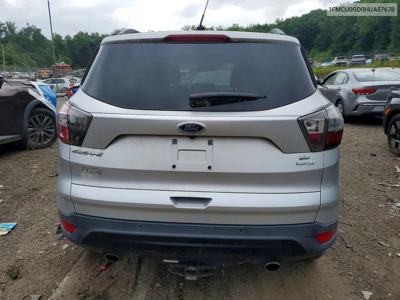2017 Ford Escape VIN: 1FMCU0GD0HUA57678 Lot: 61915336