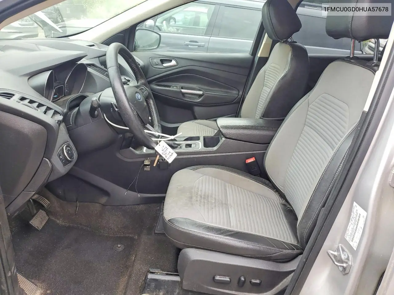 2017 Ford Escape VIN: 1FMCU0GD0HUA57678 Lot: 61915336