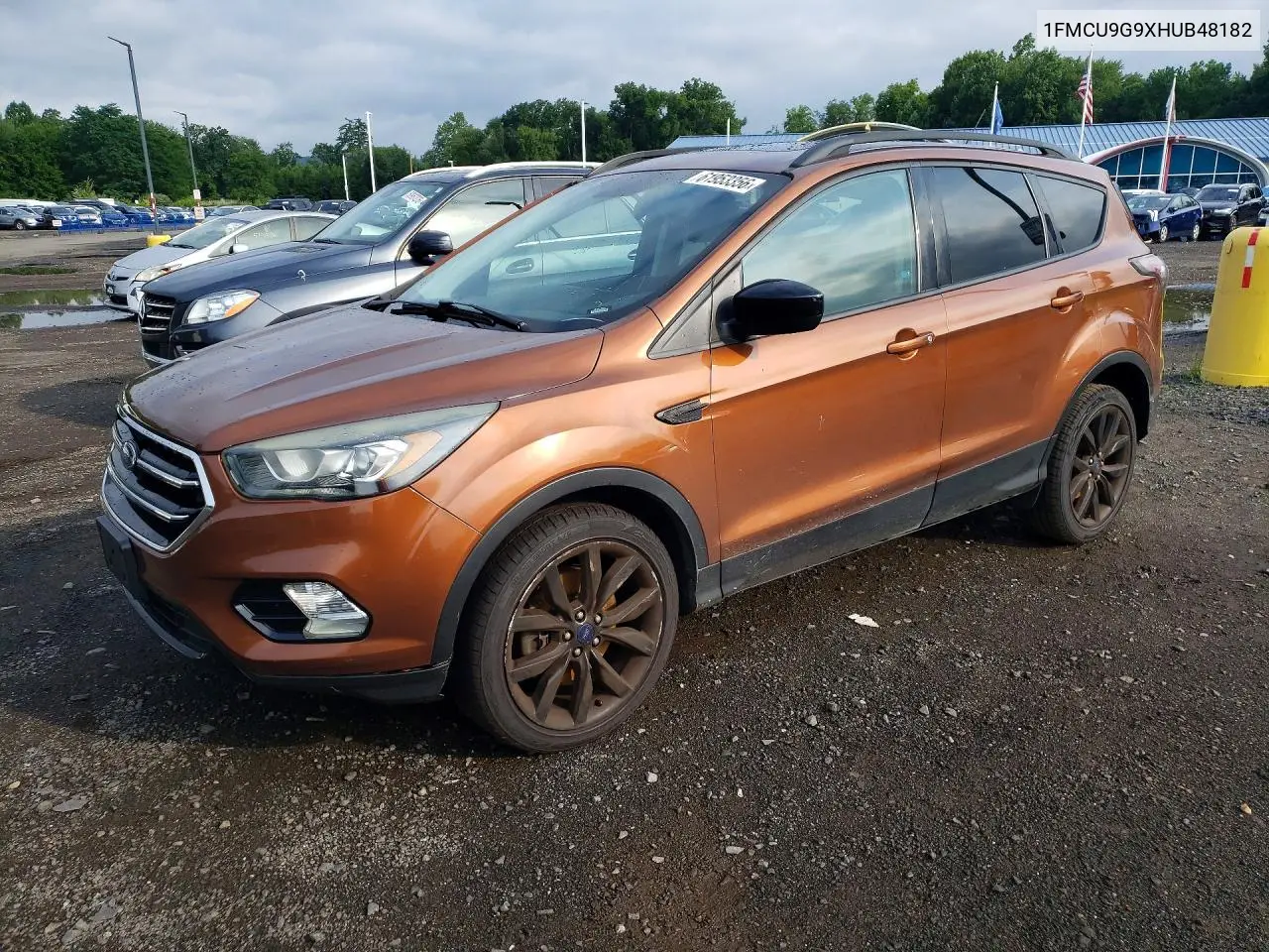 2017 Ford Escape Se VIN: 1FMCU9G9XHUB48182 Lot: 61953356