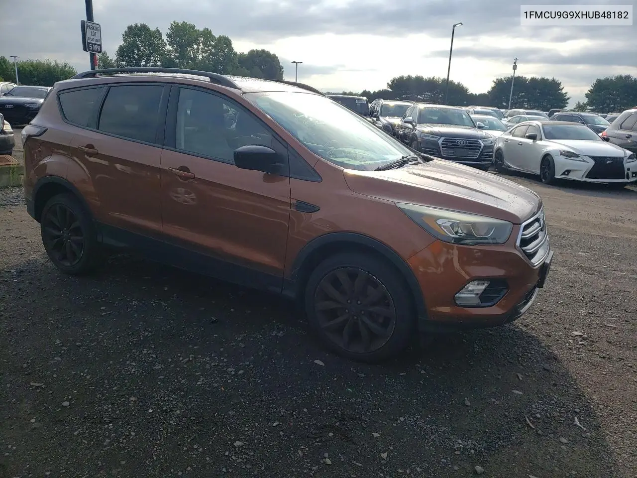 2017 Ford Escape Se VIN: 1FMCU9G9XHUB48182 Lot: 61953356