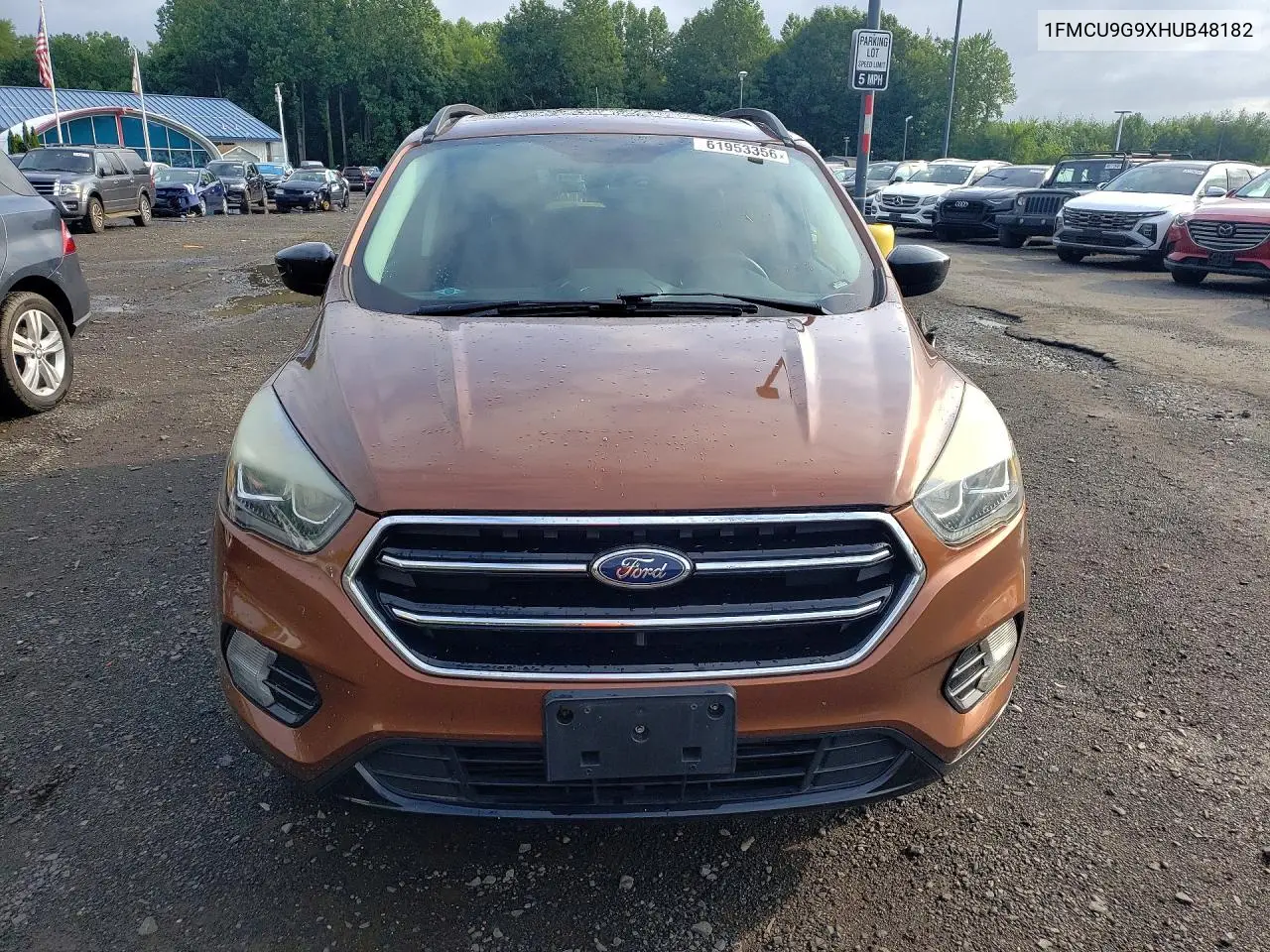 2017 Ford Escape Se VIN: 1FMCU9G9XHUB48182 Lot: 61953356