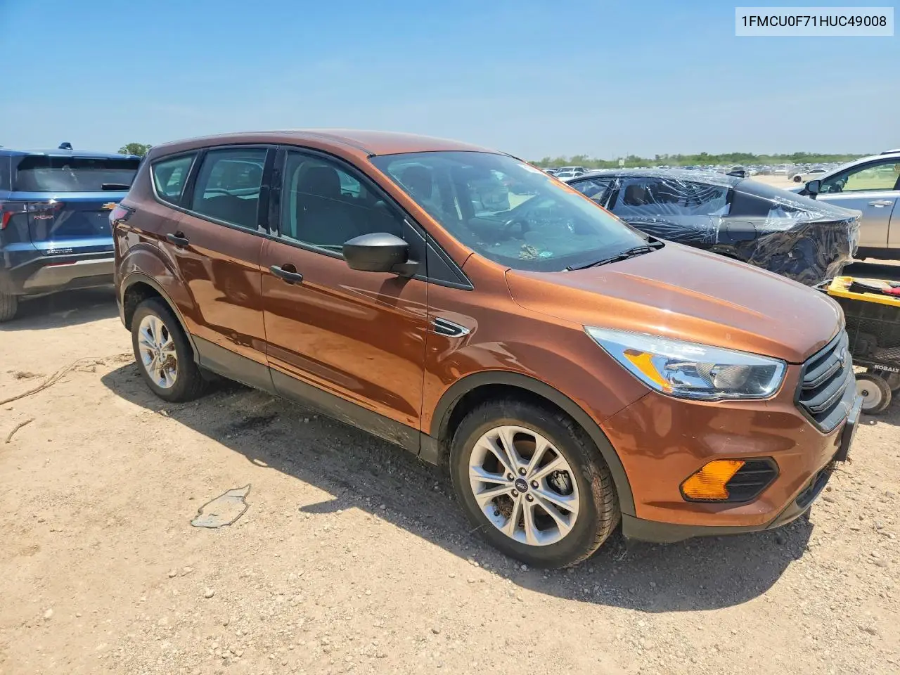2017 Ford Escape S VIN: 1FMCU0F71HUC49008 Lot: 61956916