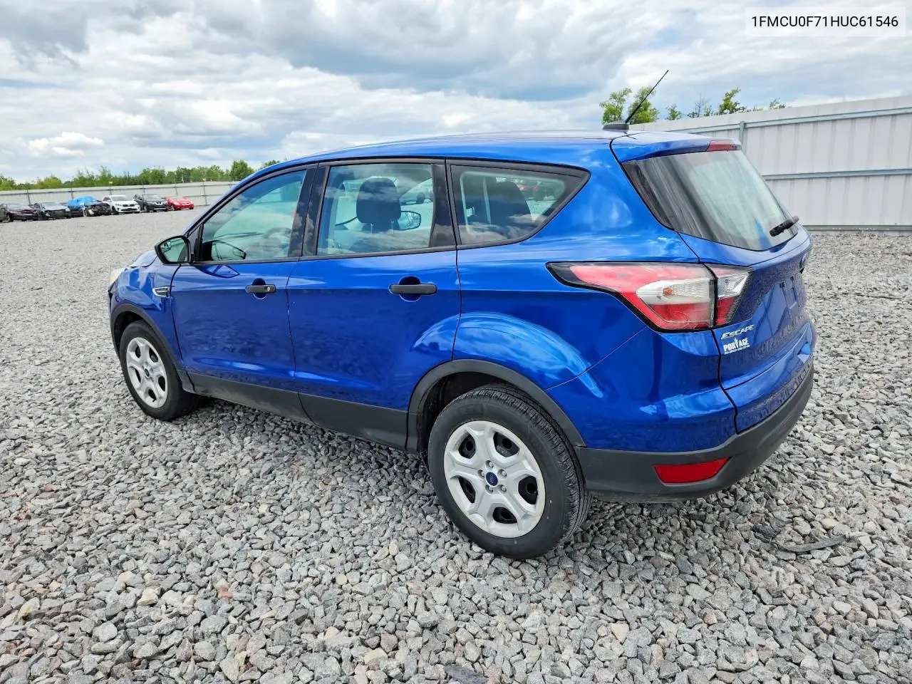 2017 Ford Escape S VIN: 1FMCU0F71HUC61546 Lot: 62208606