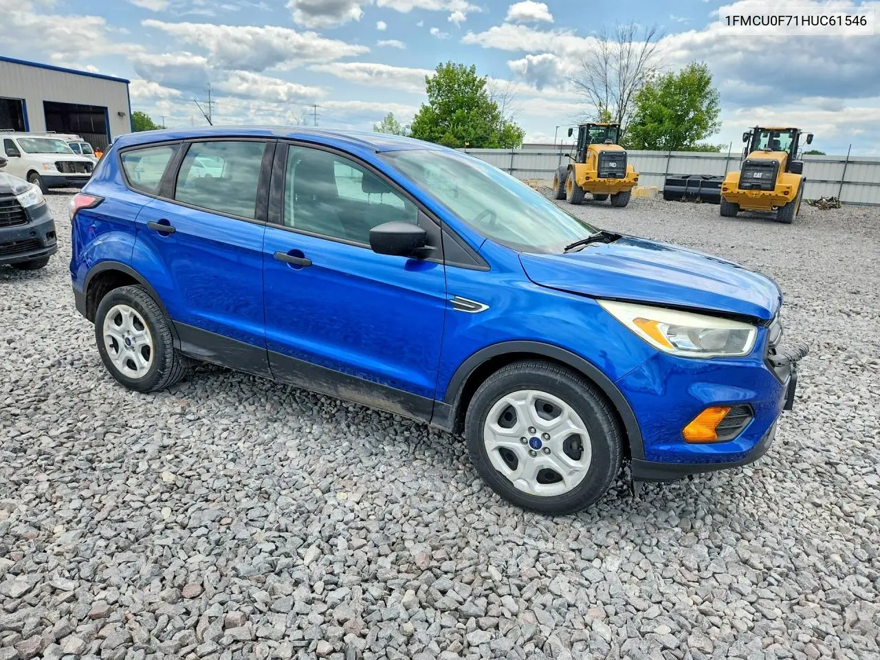 2017 Ford Escape S VIN: 1FMCU0F71HUC61546 Lot: 62208606