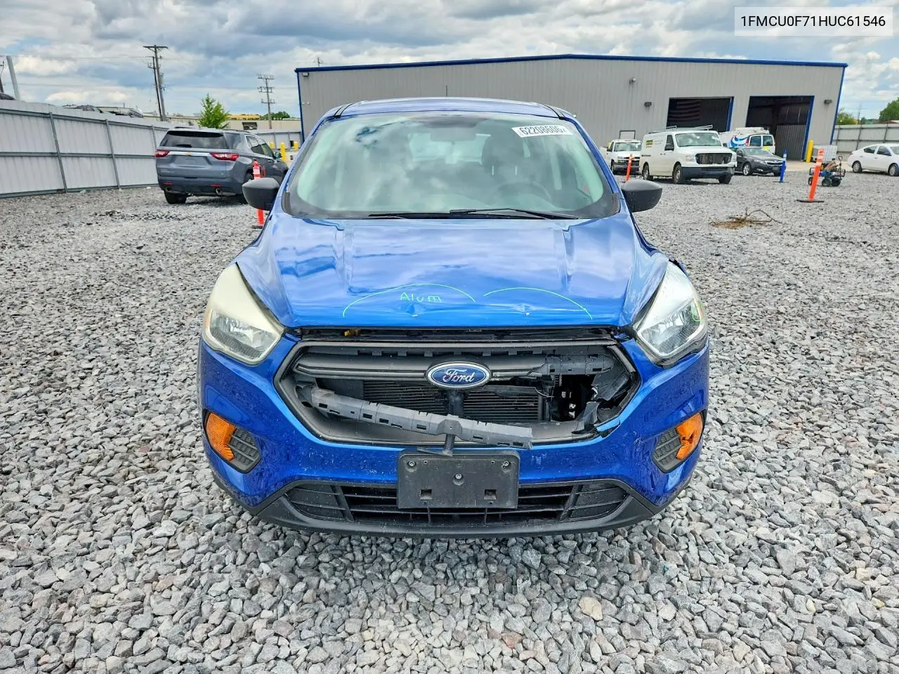 2017 Ford Escape S VIN: 1FMCU0F71HUC61546 Lot: 62208606