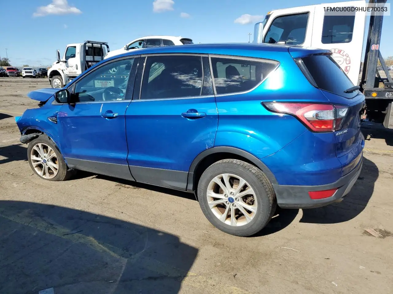 1FMCU0GD9HUE70053 2017 Ford Escape Se