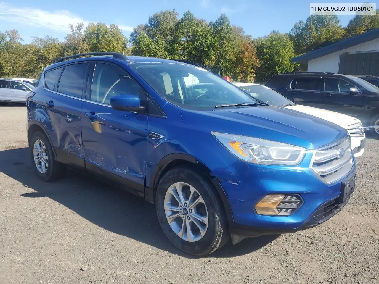 1FMCU9GD2HUD50101 2017 Ford Escape Se