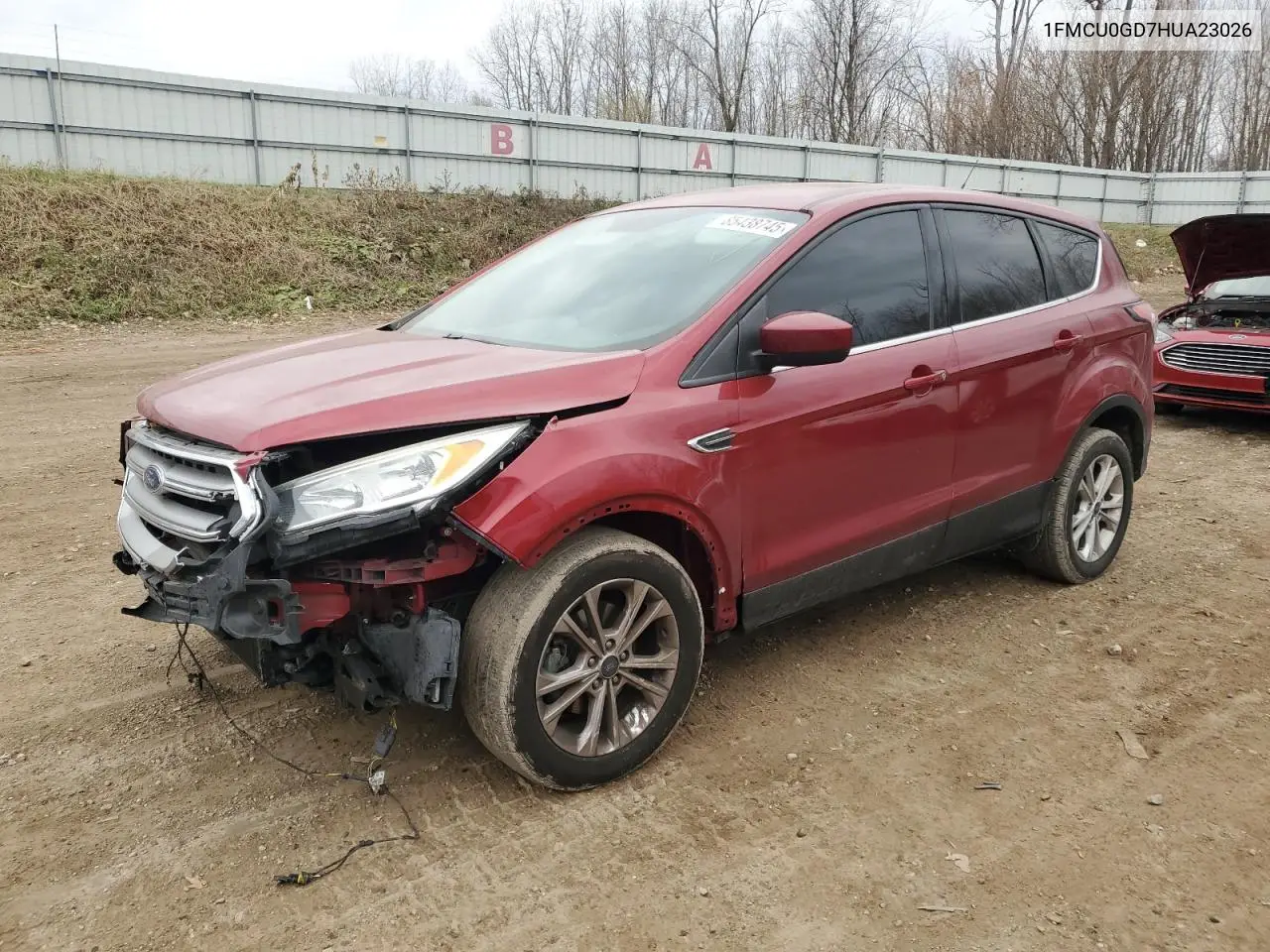 1FMCU0GD7HUA23026 2017 Ford Escape Se