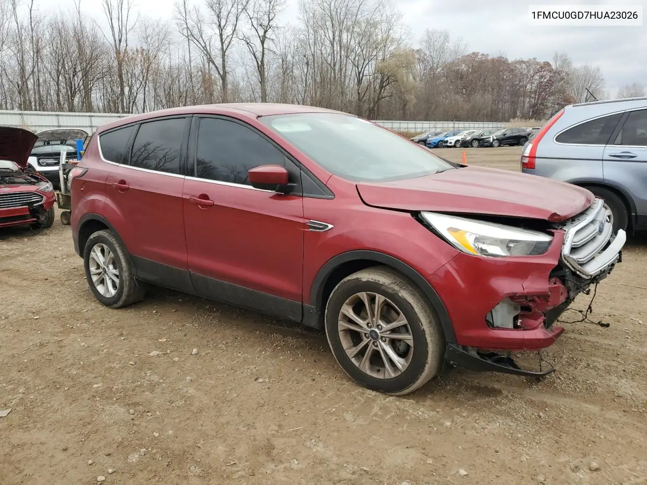 1FMCU0GD7HUA23026 2017 Ford Escape Se