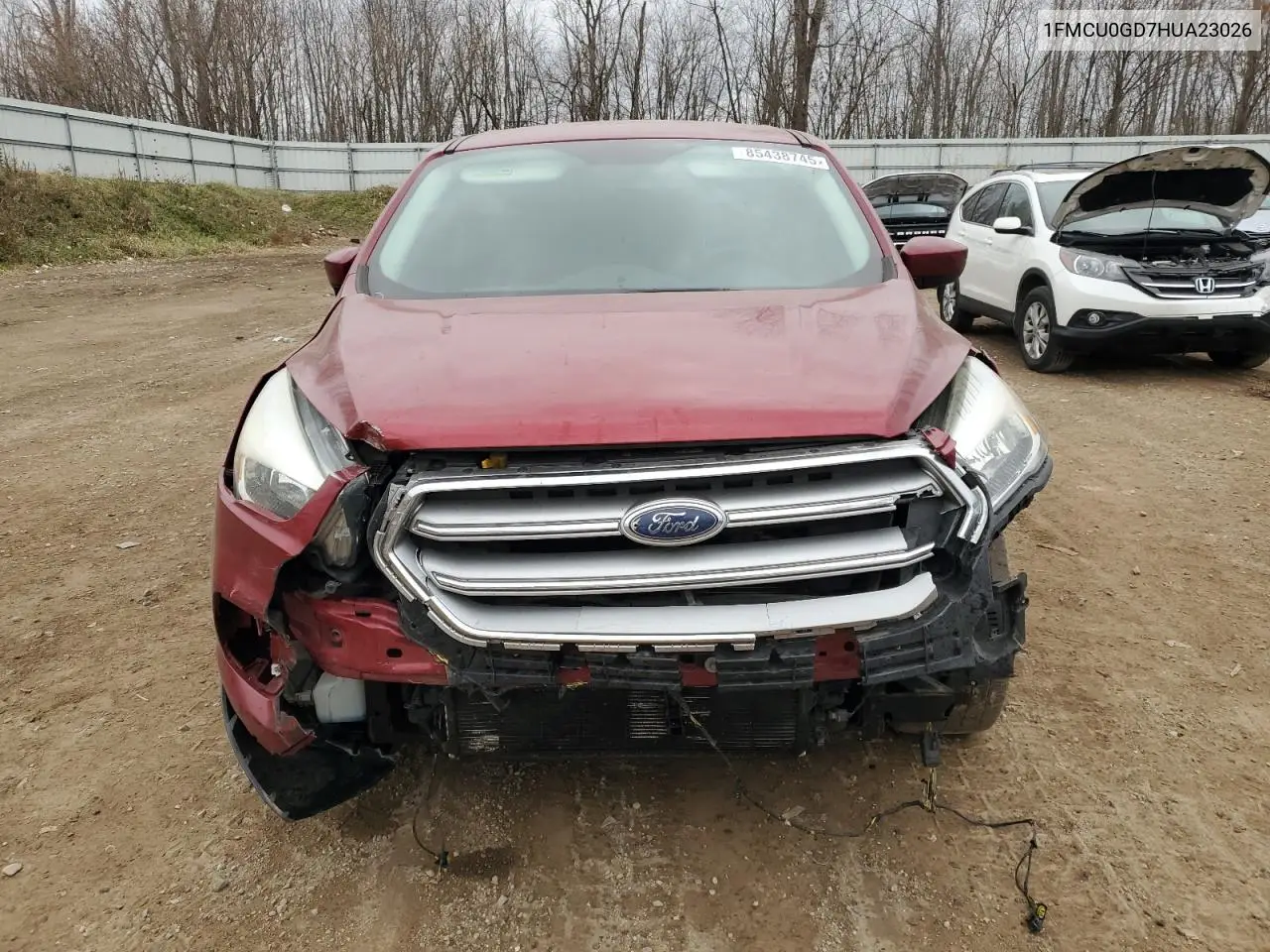 1FMCU0GD7HUA23026 2017 Ford Escape Se