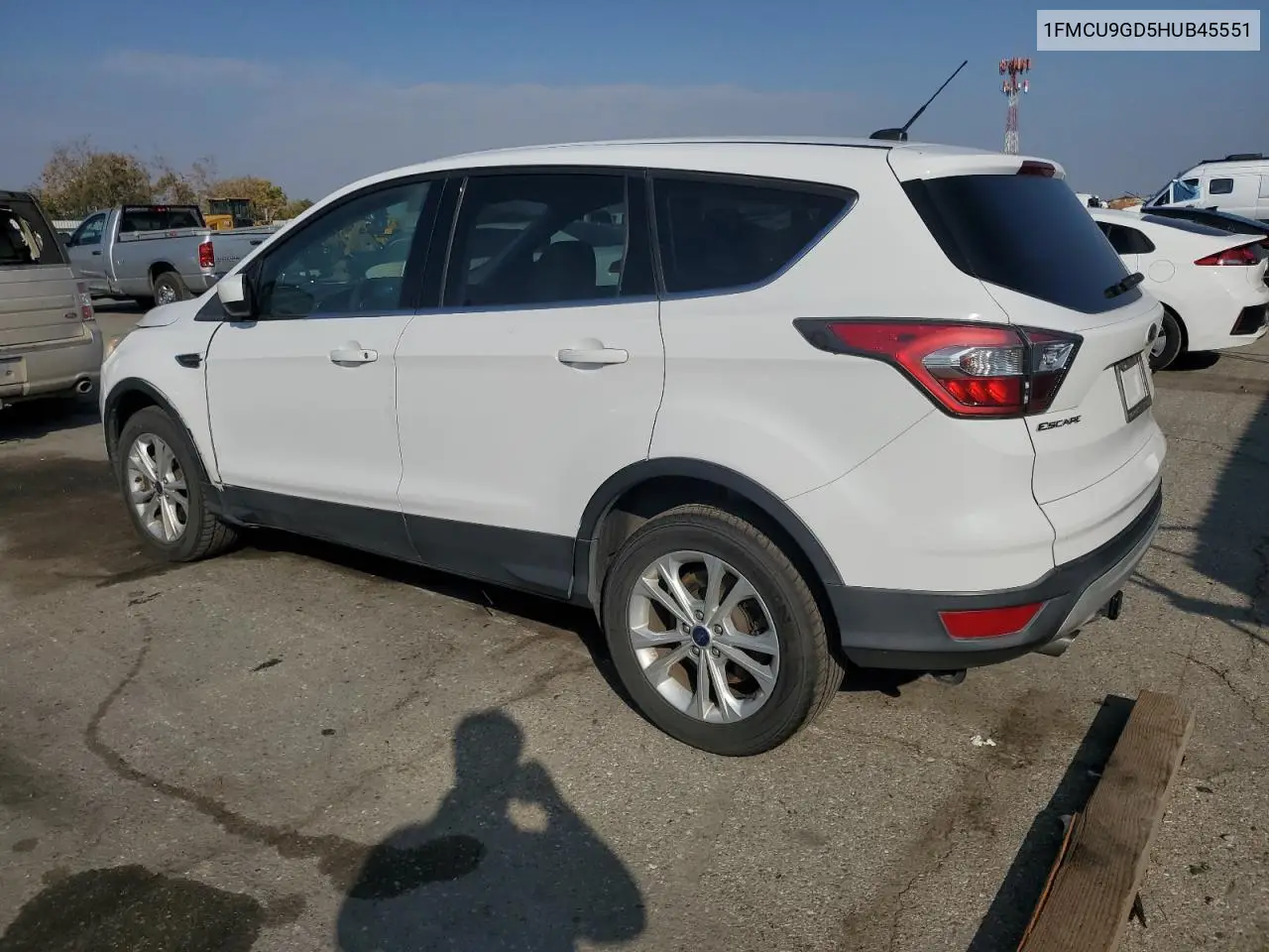 1FMCU9GD5HUB45551 2017 Ford Escape Se