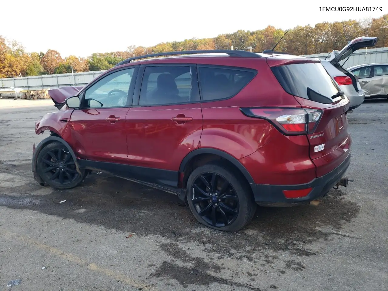 1FMCU0G92HUA81749 2017 Ford Escape Se