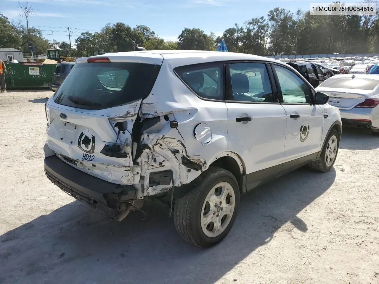 1FMCU0F75HUC54616 2017 Ford Escape S