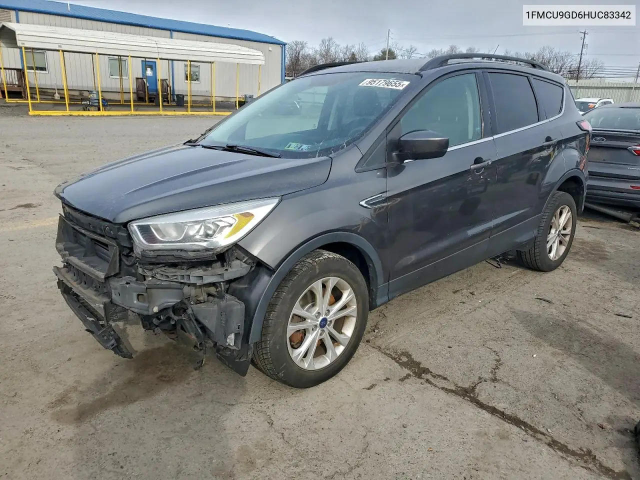 1FMCU9GD6HUC83342 2017 Ford Escape Se