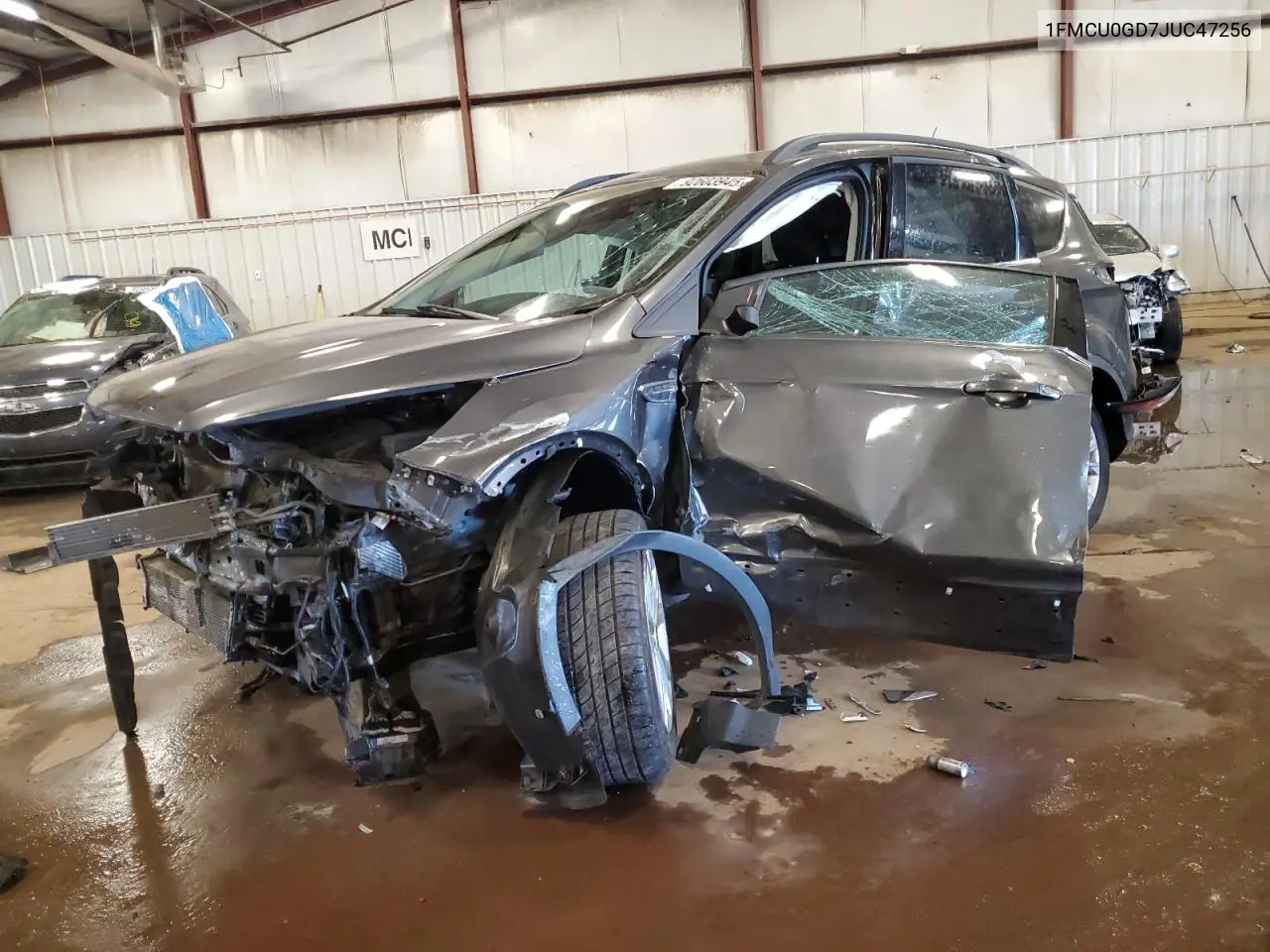 1FMCU0GD7JUC47256 2018 Ford Escape Se
