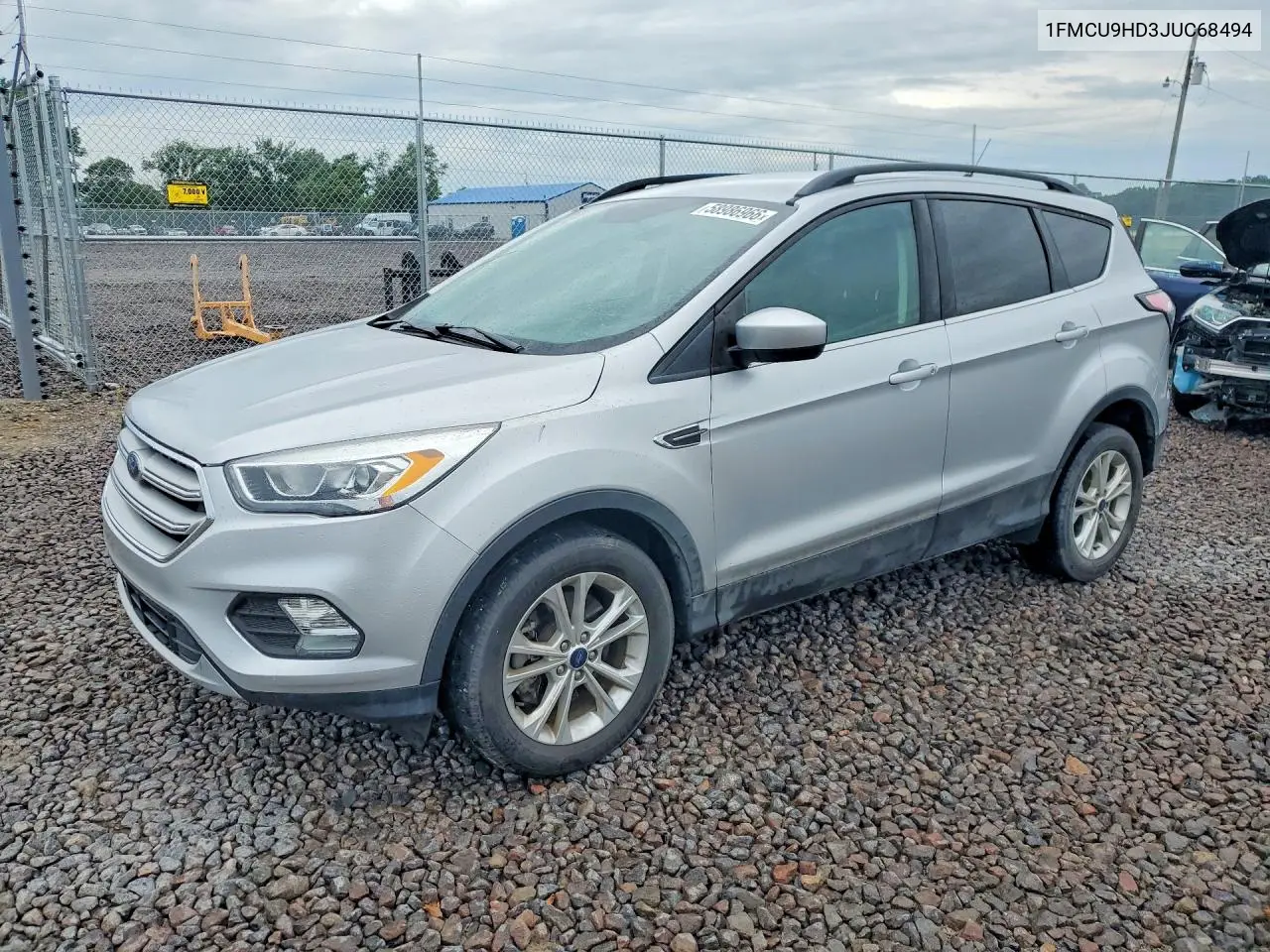 1FMCU9HD3JUC68494 2018 Ford Escape Sel