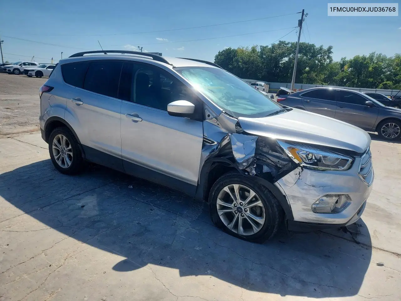 2018 Ford Escape Sel VIN: 1FMCU0HDXJUD36768 Lot: 60198216