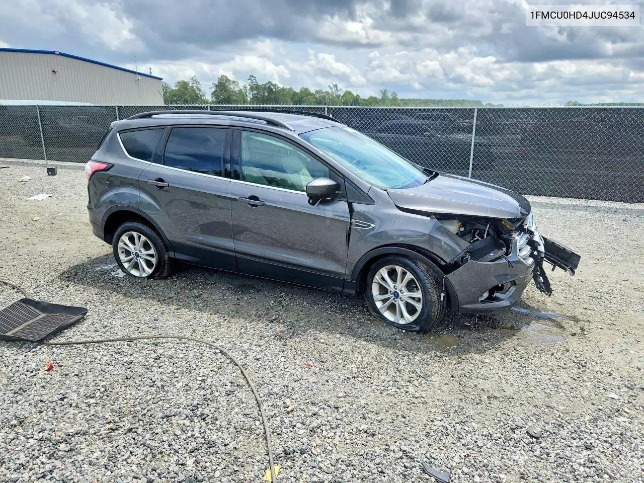 1FMCU0HD4JUC94534 2018 Ford Escape Sel