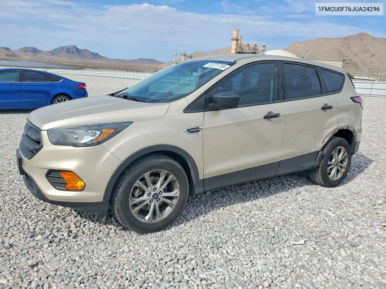 1FMCU0F76JUA24296 2018 Ford Escape S
