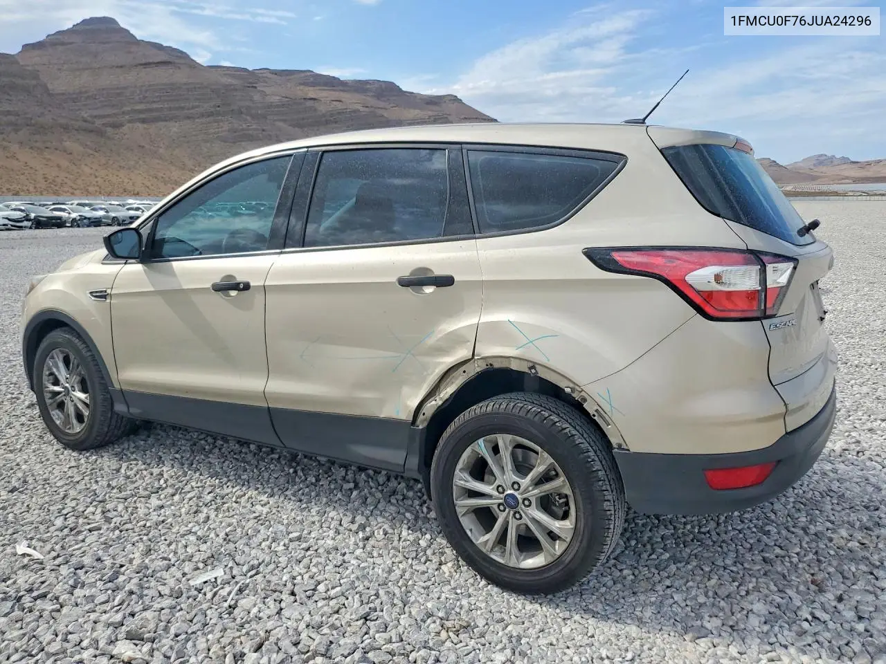 1FMCU0F76JUA24296 2018 Ford Escape S