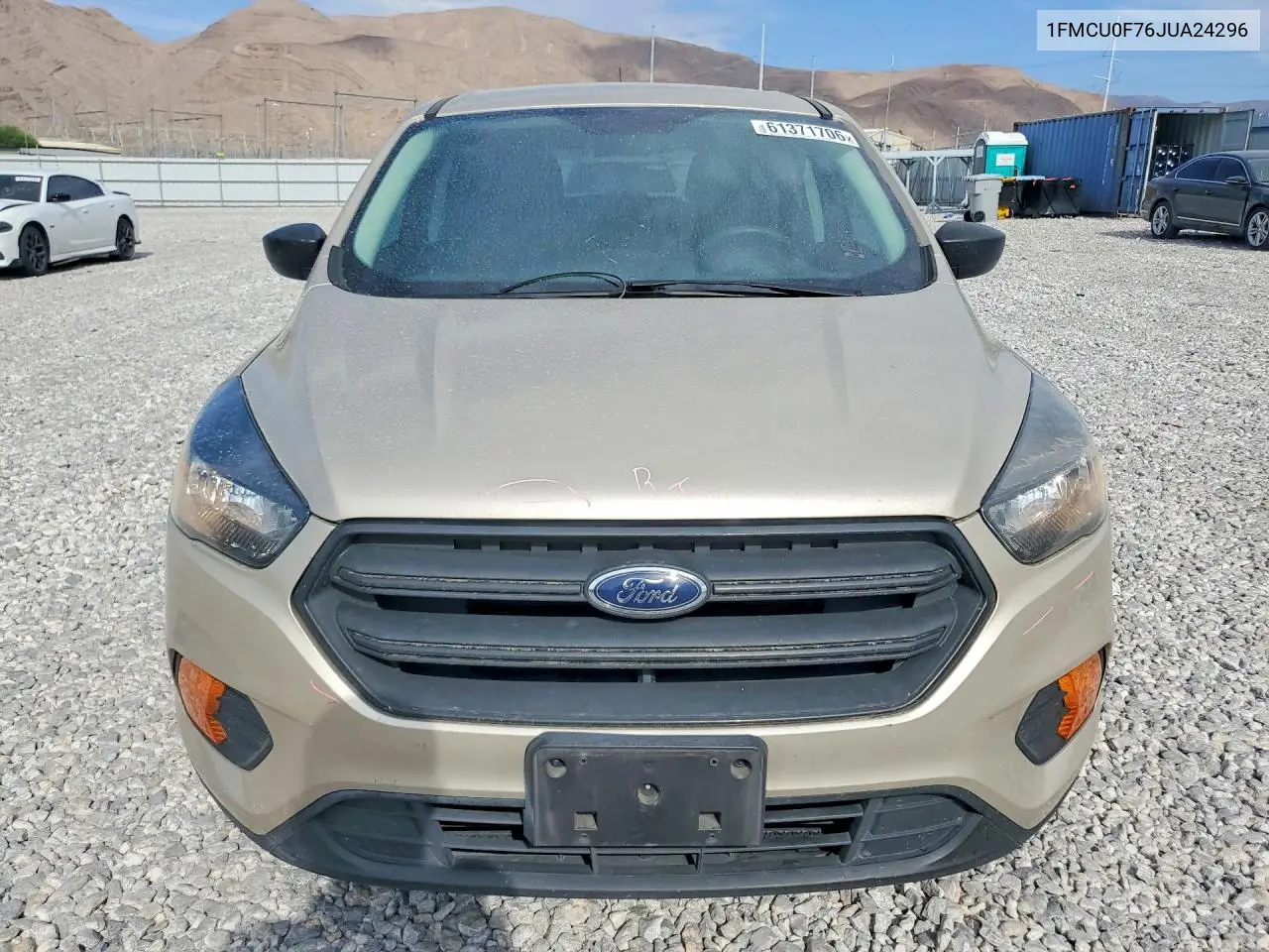 1FMCU0F76JUA24296 2018 Ford Escape S