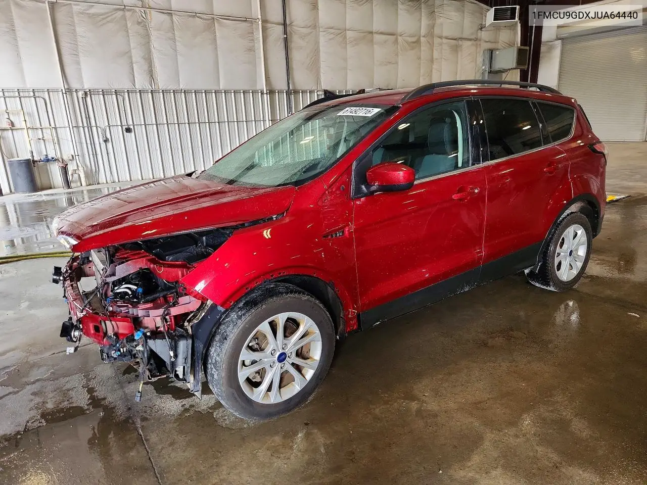 2018 Ford Escape Se VIN: 1FMCU9GDXJUA64440 Lot: 61492716