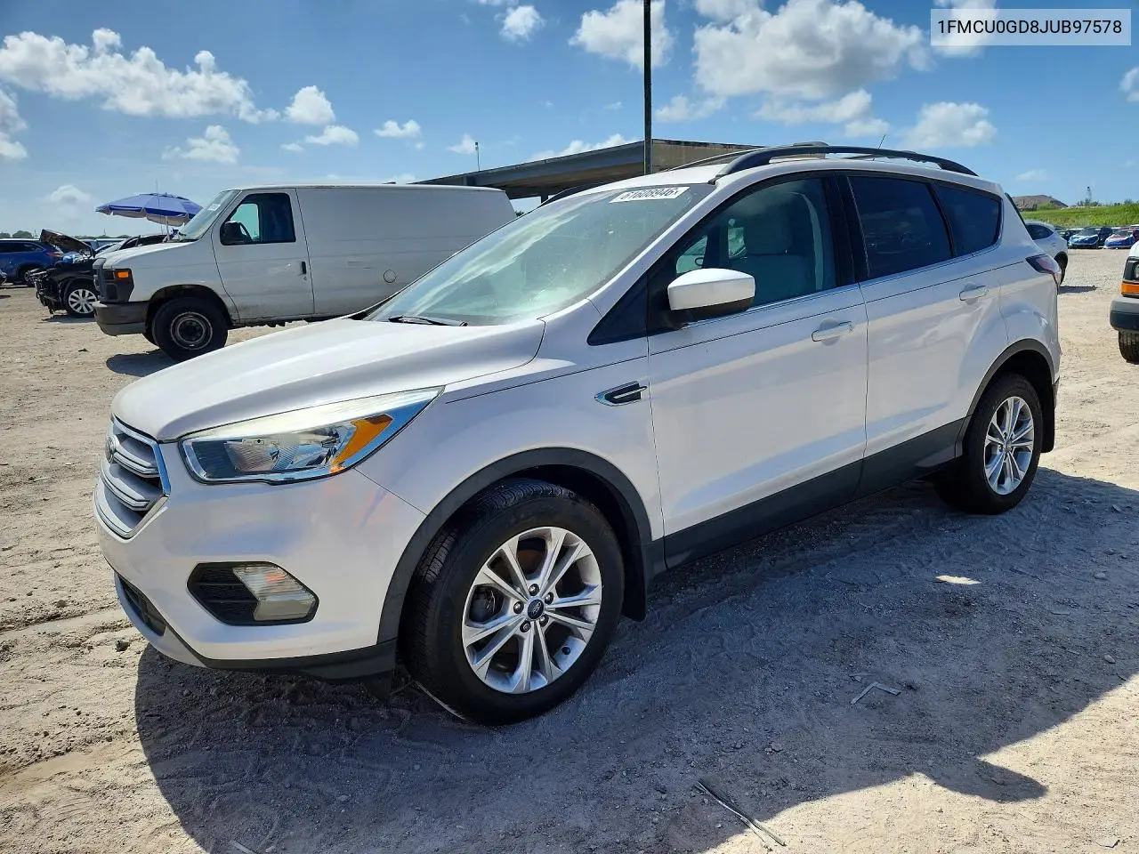 2018 Ford Escape Se VIN: 1FMCU0GD8JUB97578 Lot: 61608946