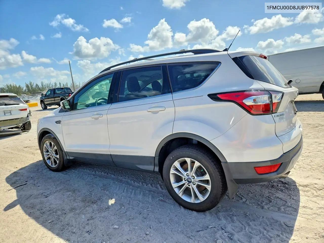 2018 Ford Escape Se VIN: 1FMCU0GD8JUB97578 Lot: 61608946