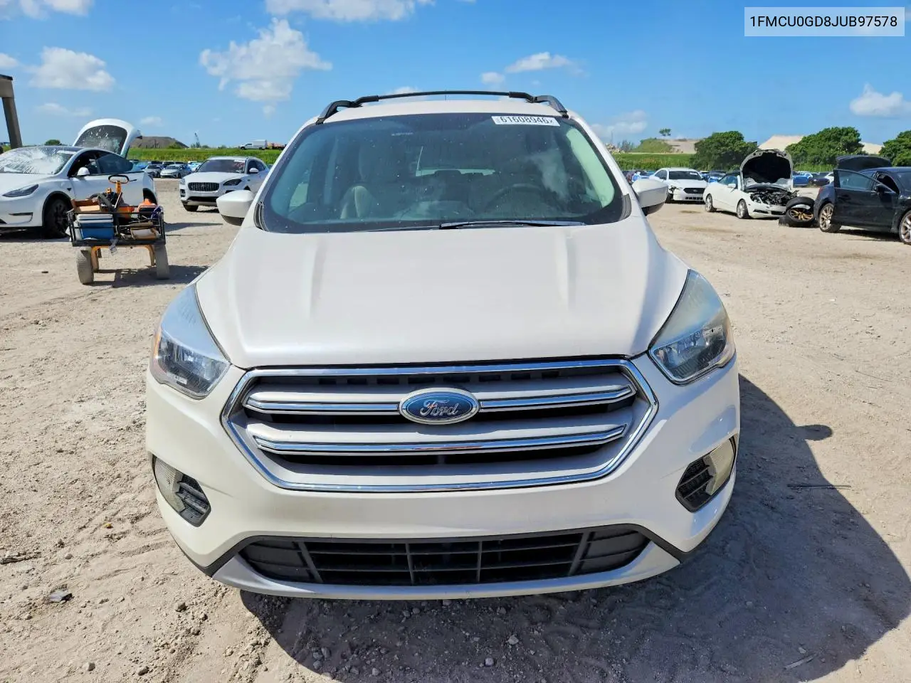 2018 Ford Escape Se VIN: 1FMCU0GD8JUB97578 Lot: 61608946