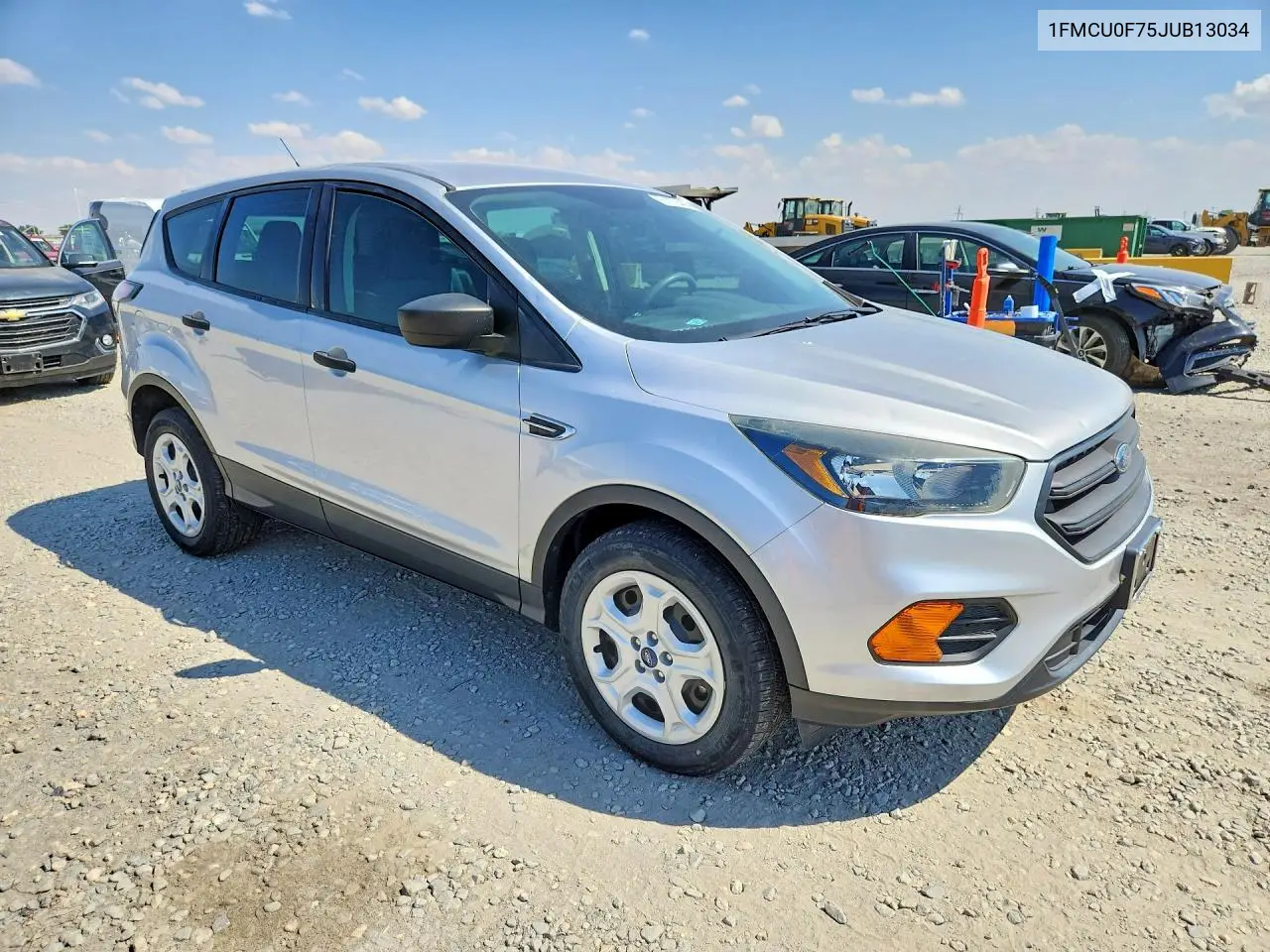 2018 Ford Escape S VIN: 1FMCU0F75JUB13034 Lot: 61770496