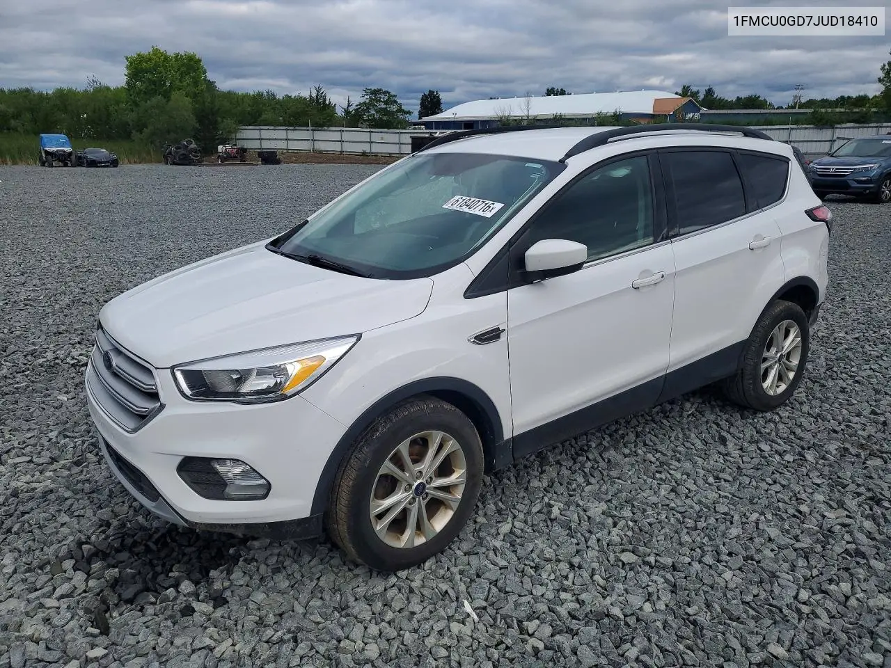 2018 Ford Escape Se VIN: 1FMCU0GD7JUD18410 Lot: 61840716