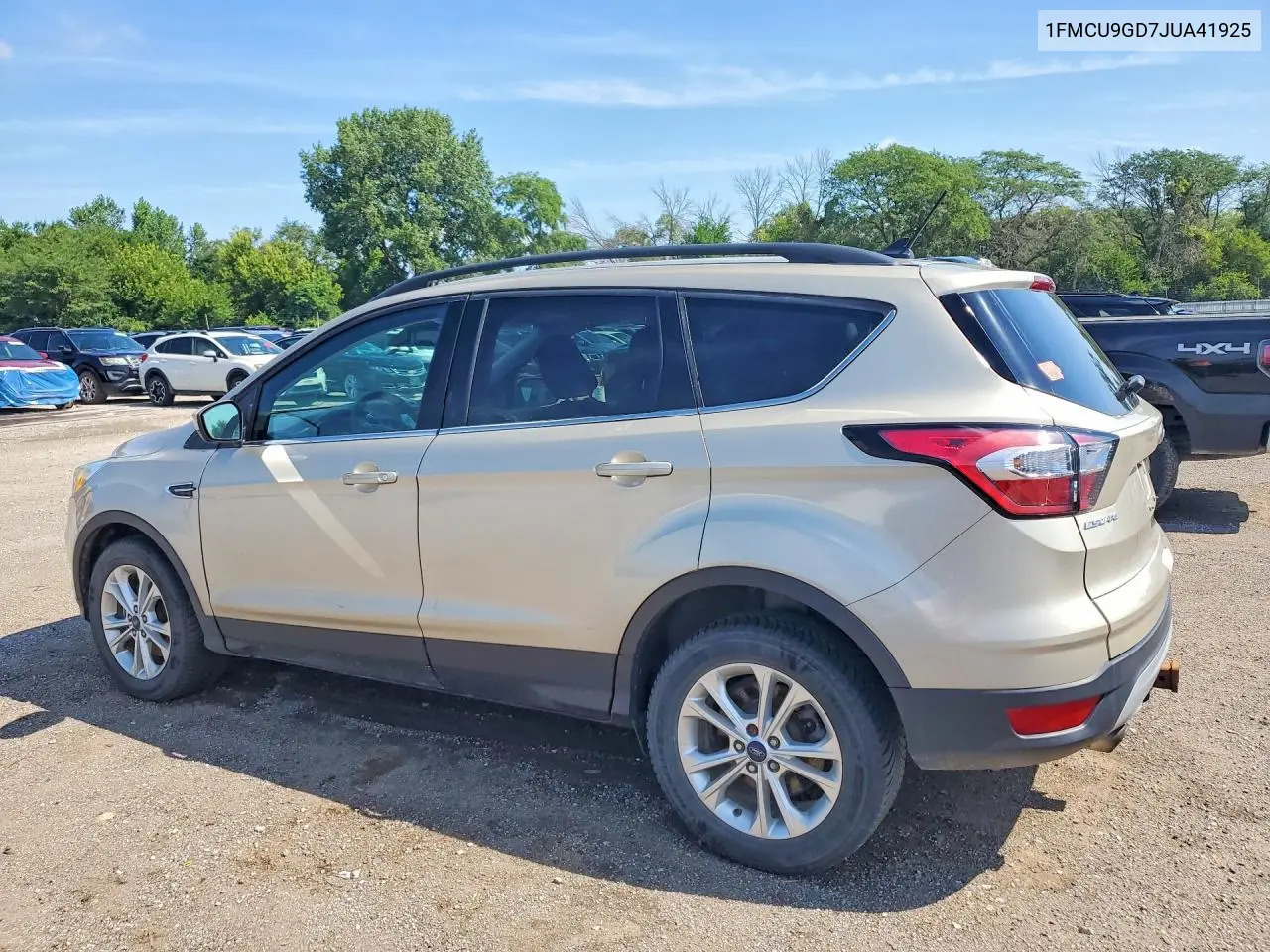 2018 Ford Escape Se VIN: 1FMCU9GD7JUA41925 Lot: 61858486