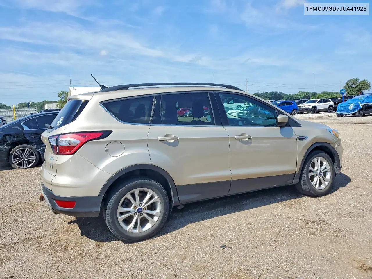 2018 Ford Escape Se VIN: 1FMCU9GD7JUA41925 Lot: 61858486